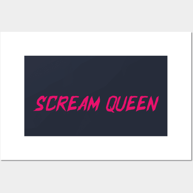 Scream Queen Wall Art by hypergrid